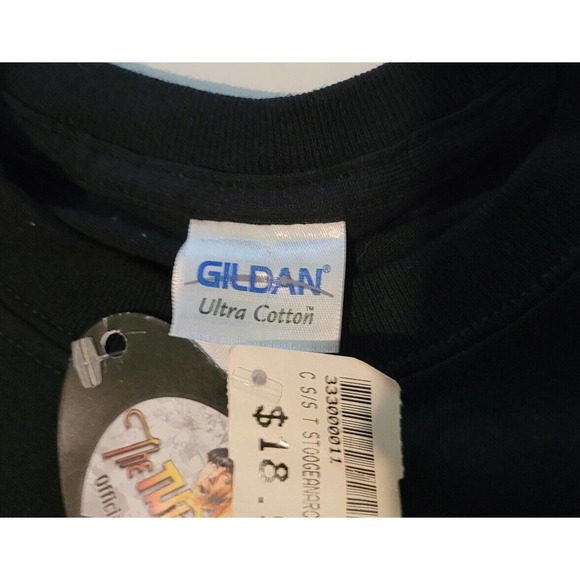 Three Stooges “Stooges of Anarchy” Graphic T-Shirt Men’s Small Black 2012 NWT - Picture 7 of 9